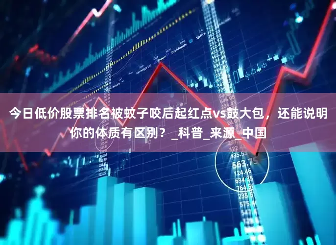 今日低价股票排名被蚊子咬后起红点vs鼓大包，还能说明你的体质有区别？_科普_来源_中国
